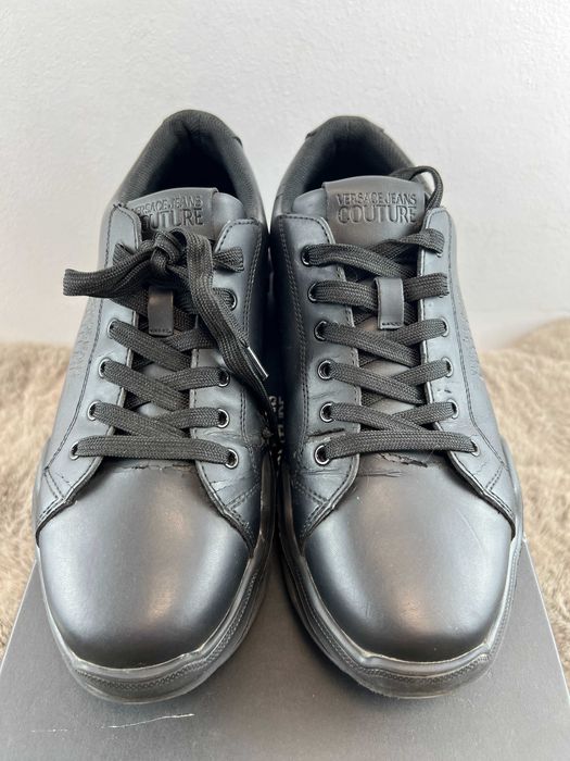 Buty męskie czarne sneakersy versace jeans couture linea speed 42