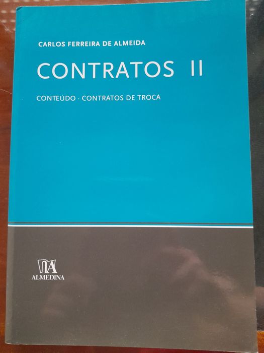 Contratos II - Carlos Ferreira de Almeida