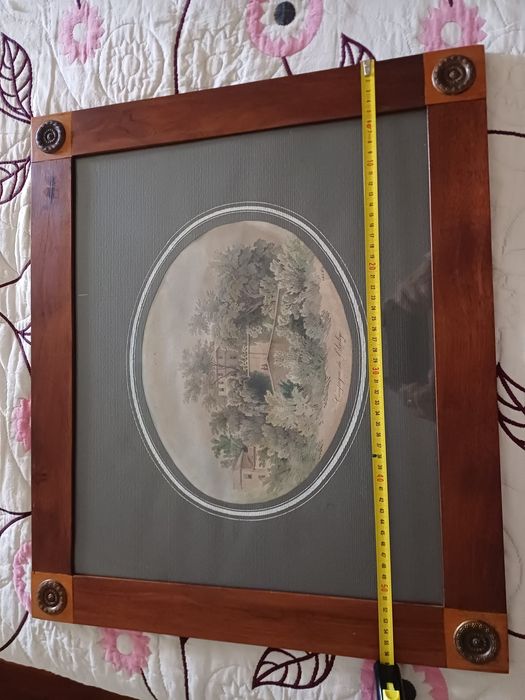 Moldura Antiga de Madeira