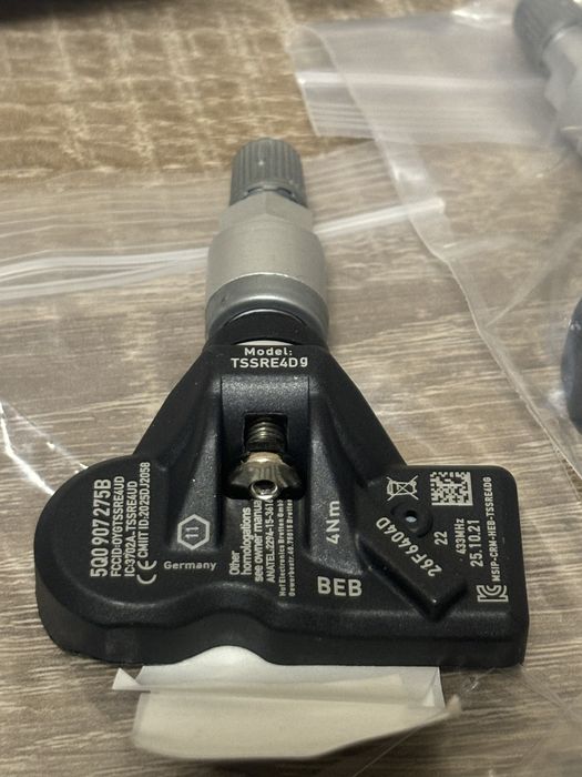 Датчики тиску шин/датчики давления в шынах/Volkswagen/Audi