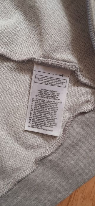 Bluza adidas szara