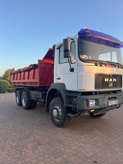 MAN 26.403  Wywrotka MAN 26.403 6x6 3-stronny