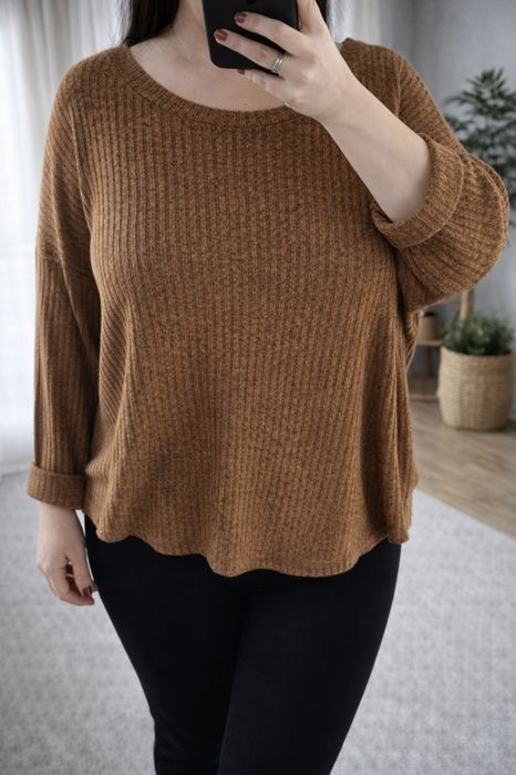 Luźna bluzeczka prążek