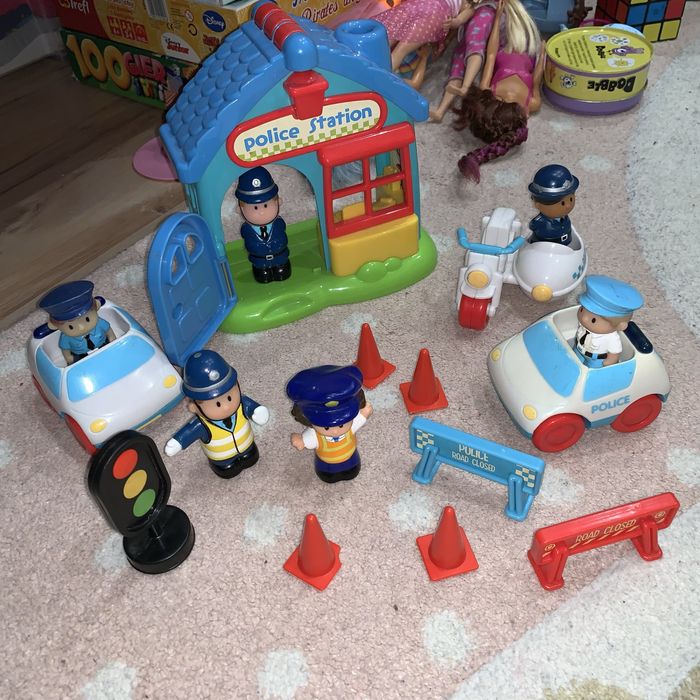 Posterunek policji z akcesoriami elc