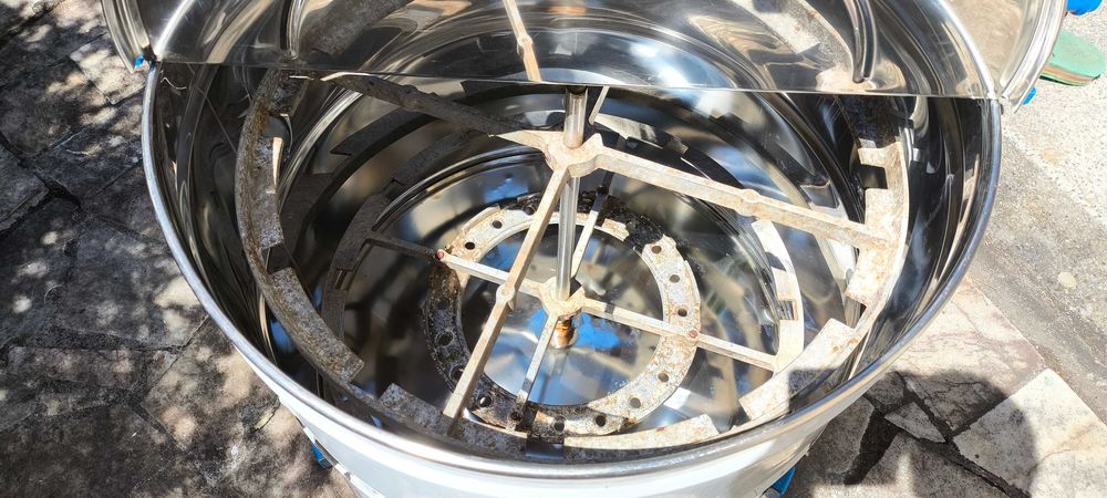 Extrator de mel manual aço inoxidável