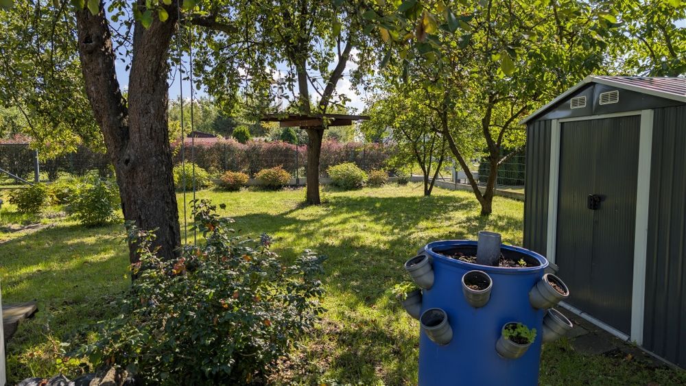 Sprzedam działkę ROD 480m², ogród Kolejarz.