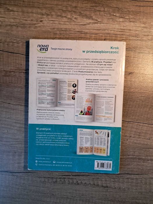 Podręcznik Krok w przedsiębiorczość, Nowa Era