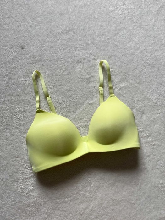 Primark cytrynowy biustonosz bez fiszbinów stanik 70c
