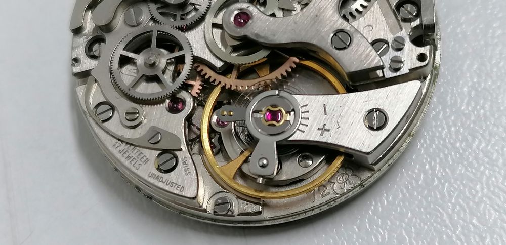 Máquina relógio cronógrafo valjoux 72