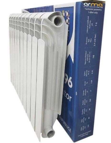 Алюминиевый радиатор Bohemia H96 500/96 (Чехия)