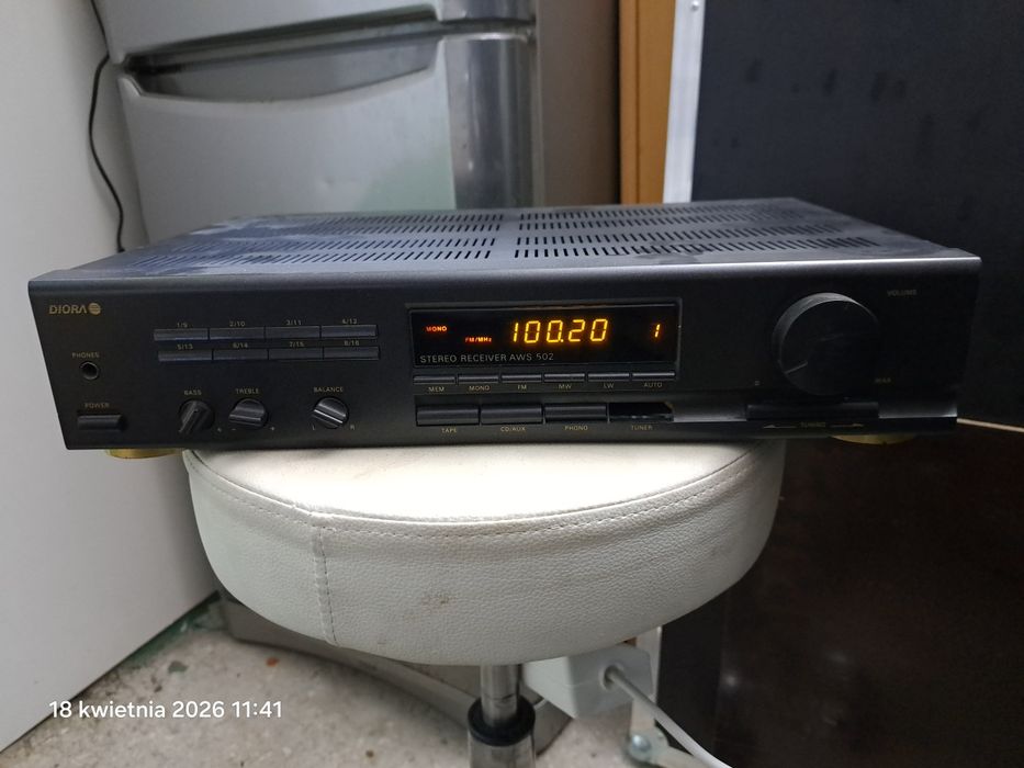 Diora  AWS 502 amplituner  rzadko spotykany