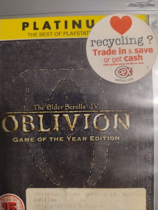 Oblivion The Elder Scrolls 4  PS3