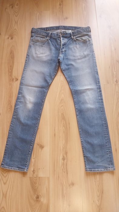 Spodnie dżinsy męskie slim DENIM