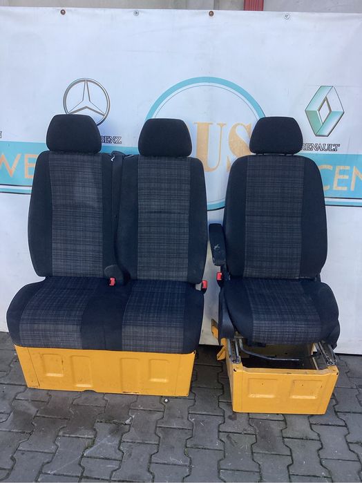 Сидіння подвійне Mercedes Sprinter 906 Volkswagen Crafter Сідушка