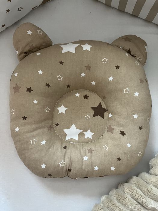 Комплект дитячої постільної білизни з бортиками та балдахіном