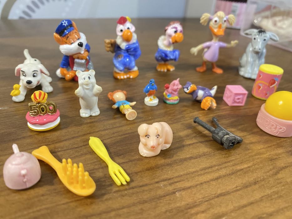 Lote de 22 bonecos miniaturas