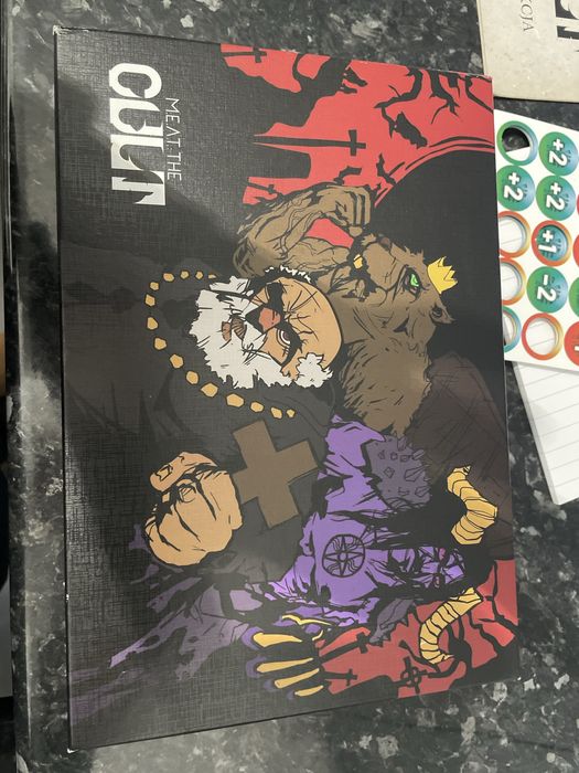M.E.A.T.: The Cult - gra planszowo-karciana (BGG 7.2)