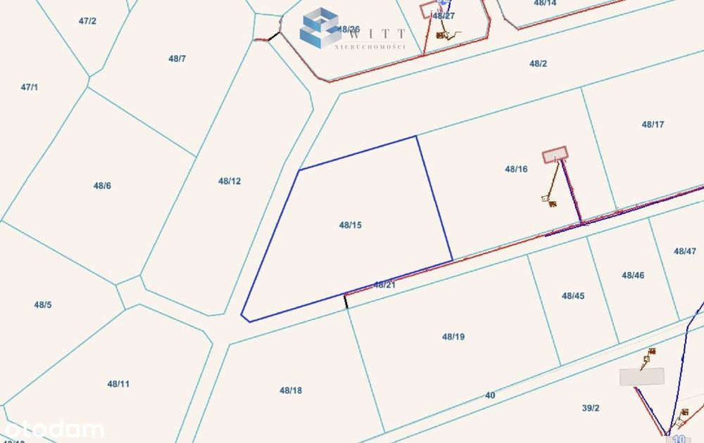 Działka, Ostrowite