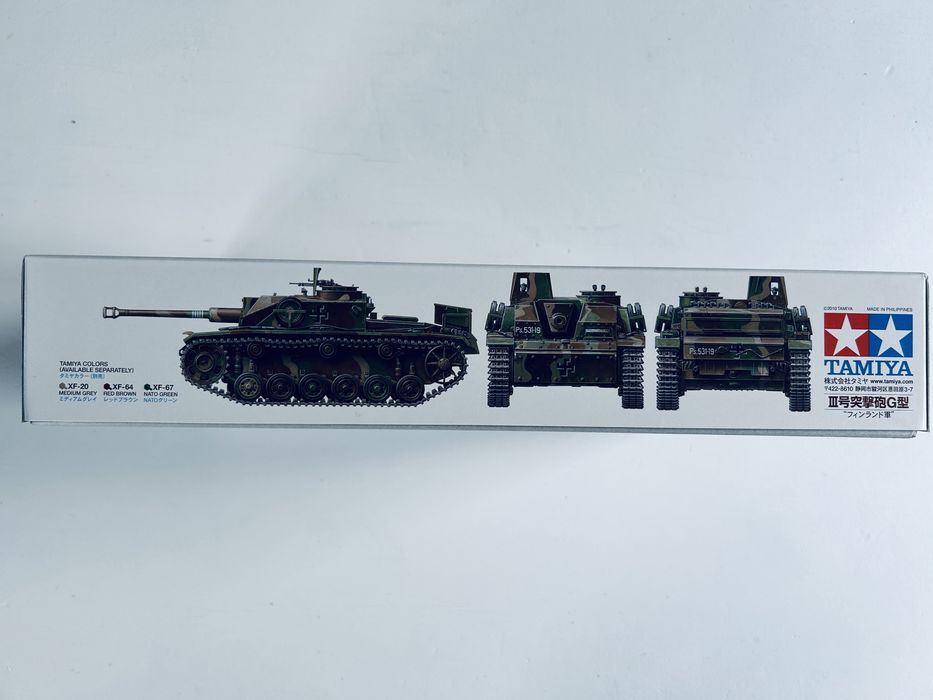 Czołg Stug lll G Finland model do sklejania Tamiya 35310