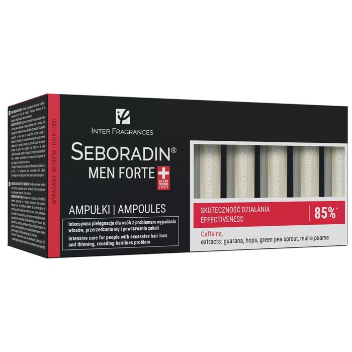 SEBORADIN Men ampułki przeciw wypadaniu włosów dla mężczyzn 14x5.5ml