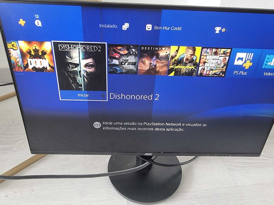 Monitor AOC 24B3HA2 Não funciona