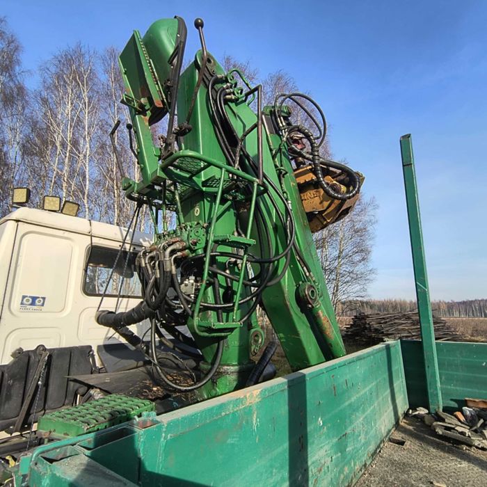 MAN 18.224 wywrotka z HDS