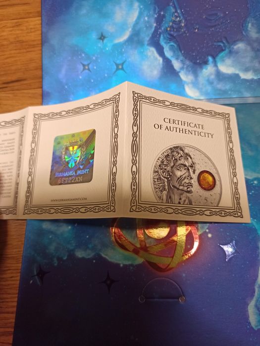 5 euro, 1 uncja srebro, moneta kolekcjonerska Mikołaj Kopernik