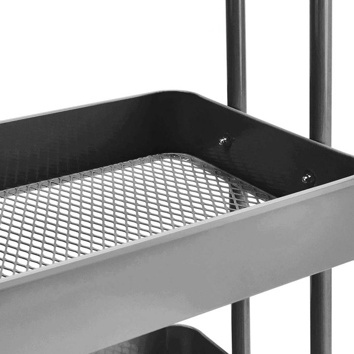 Carrinho de cozinha quarto sala [cinza/branco/rosa/menta] ENVIO GRÁTiS