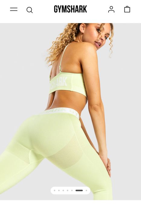 (S) Gymshark Flex Low Rise Leggins легінси лосини штани Adapt