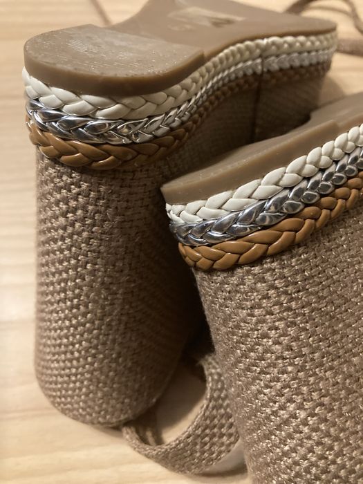 Espadryle na koturnie