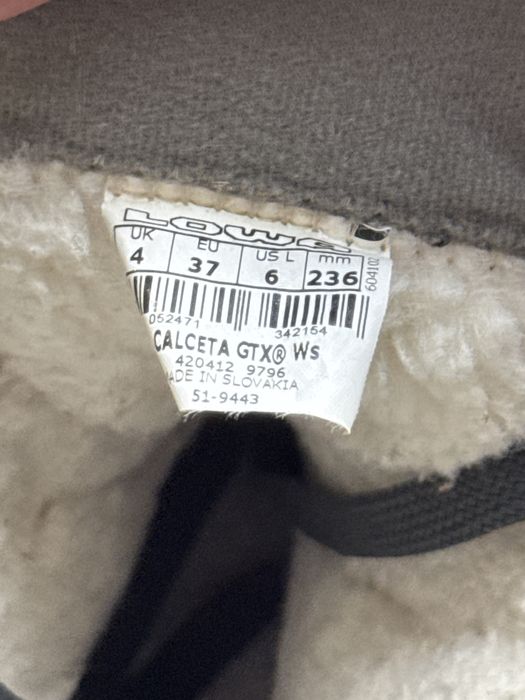 Черевики Lowa Calceta Gore-tex Оригінал