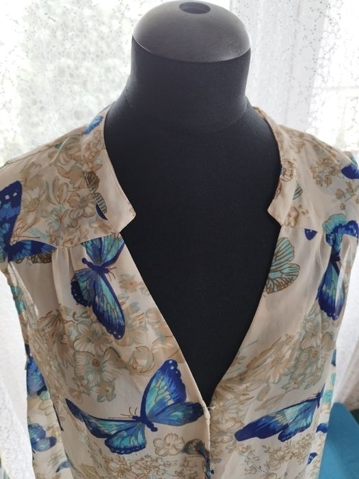 Koszula mgiełka motyle roz. 46