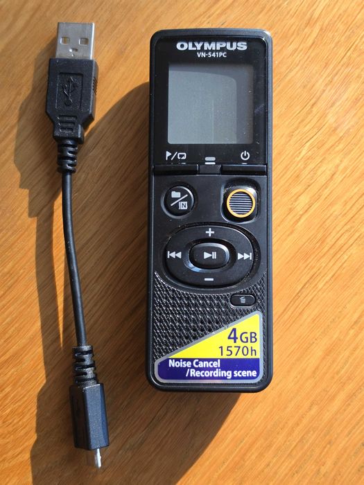 Dyjtafon Cyfrowy Olympus VN-541PC – 4 GB – USB – REDUKCJA SZUMÓW