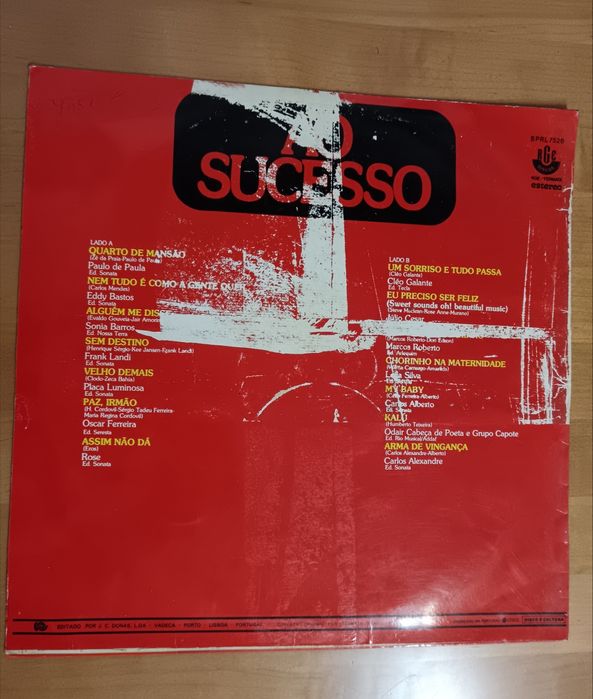 Disco de Vinil - Ao Sucesso