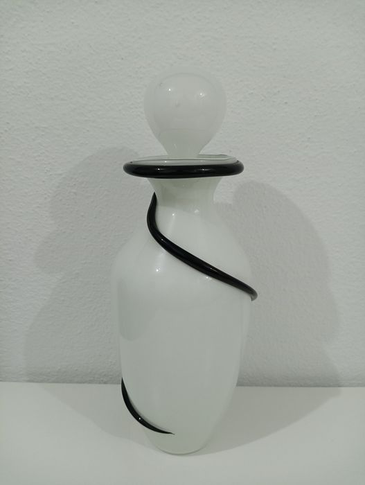Vidro Opalino Jarra 39cm