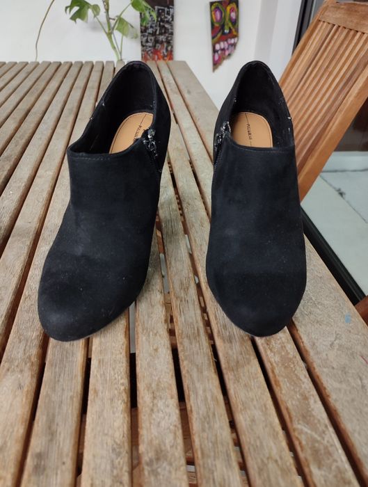 Botins pretos Pull and bear