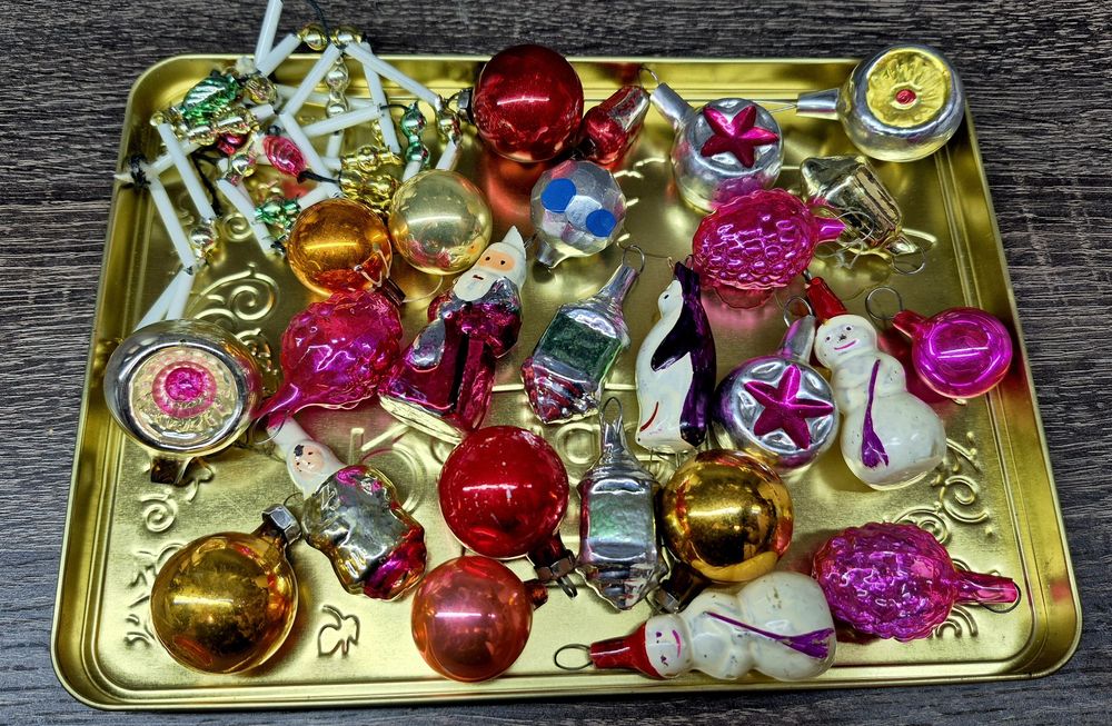 Ёлочные игрушки Малютка СССР