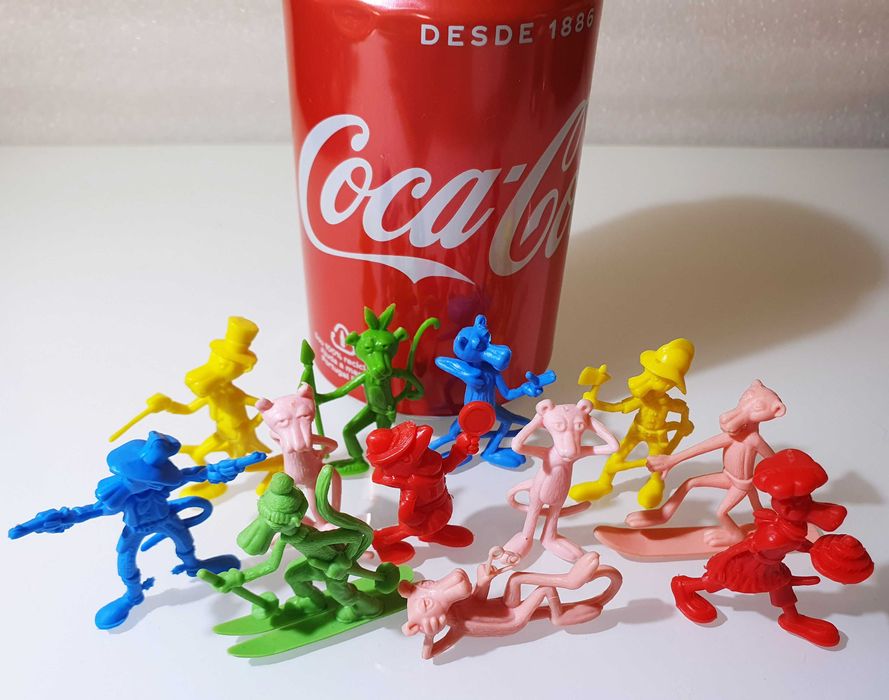 Antiga Coleção Completa ~ ”PINK PANTHER” ~ 12 Monocromáticos ~ Anos 80