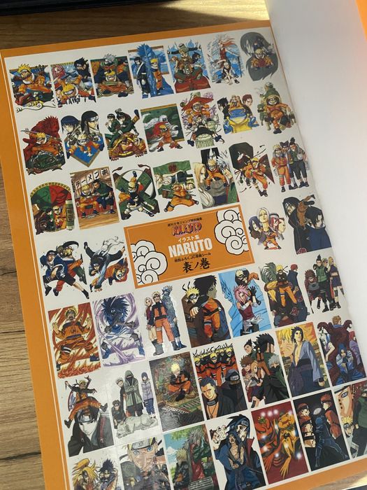 Арт-бук Art Book: Naruto Illustrations, Наруто, Манга Наруто, Аниме