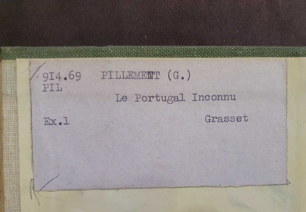 Livro Le Portugal Inconnu, Georges Pillement - 1965 - EXEMPLAR nº 1