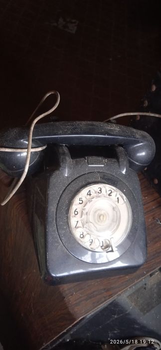 Telefone Preto Antigo