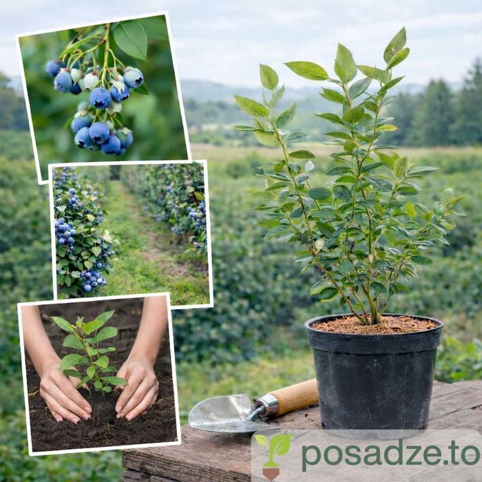 Sadzonki BORÓWKA AMERYKAŃSKA - Wiele odmian | WYSYŁKA Cała Polska