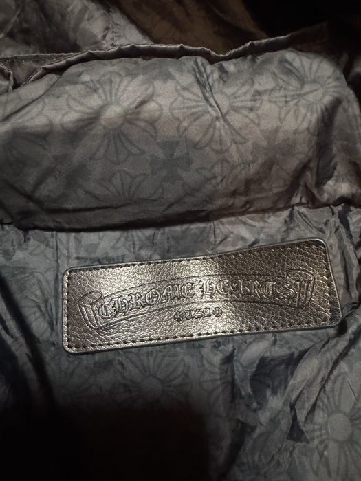 chrome hearts куртка пух
