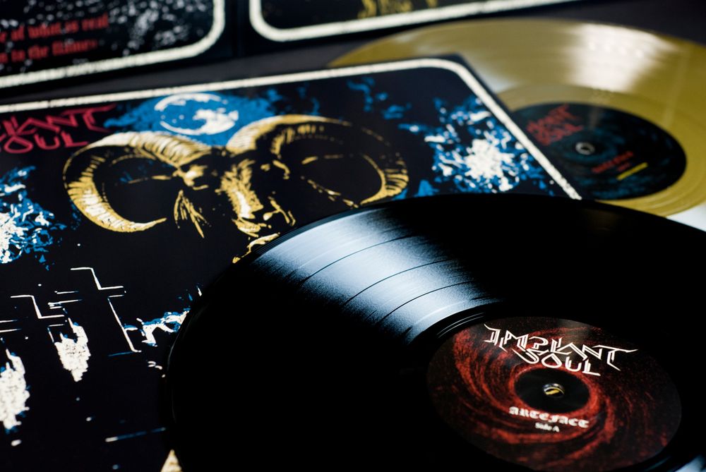 Implant Soul - ARTEFACT - Vinyl LP,  180g, Black or Gold.