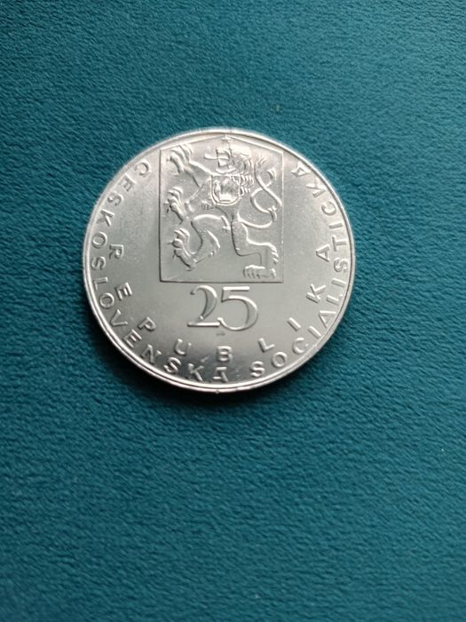 Moneta, 25 Koron, Evangelista,srebro