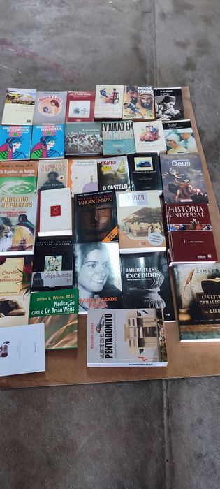 Vendo conjunto de livros tudo 25e