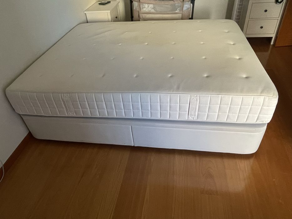 Cama sommier + colchao