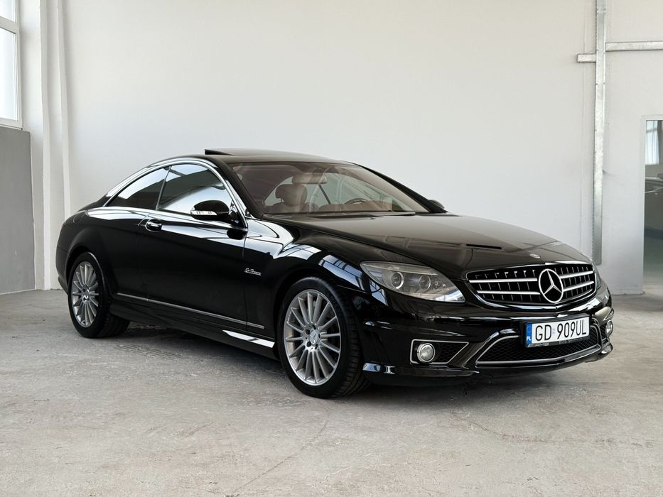 Mercedes-Benz CL Mercedes CL63 AMG 6.2 V8 525KM PL Salon 2 Właściciel Harman Kardon ABC