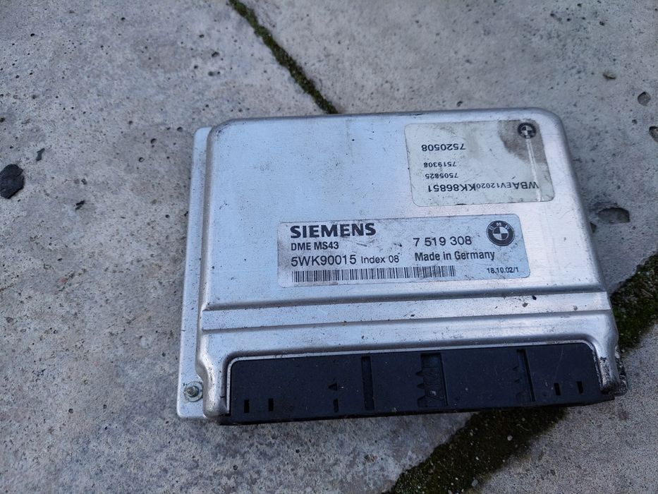 komputer sterownik silnika ms43 m54 bmw