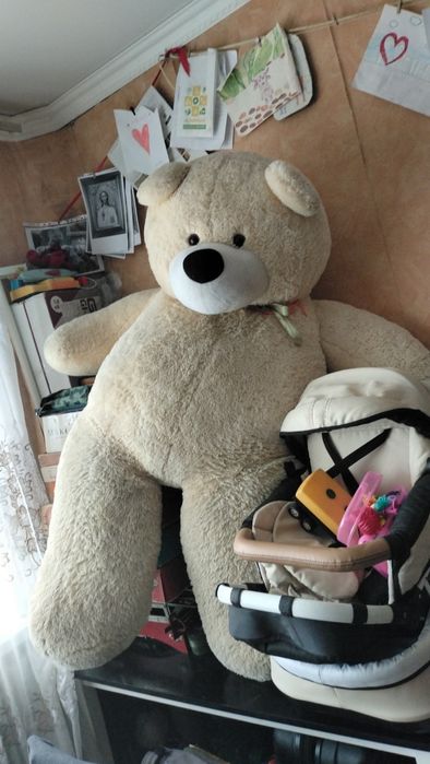 Ведмідь медведь великий плюшевий